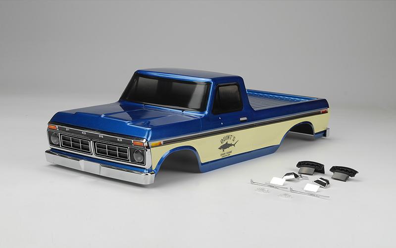 Carisma CIS16104 1976 F-150 Painted Body Set Blue: SCA-1E (324mm)