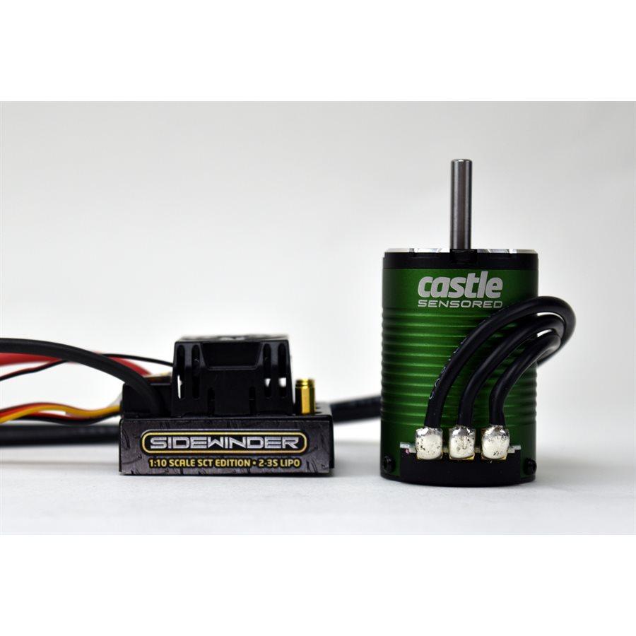 Castle Creations Sidewinder SCT Combo W/ 1410-3800KV 5mm Shaft Motor CSE010012303