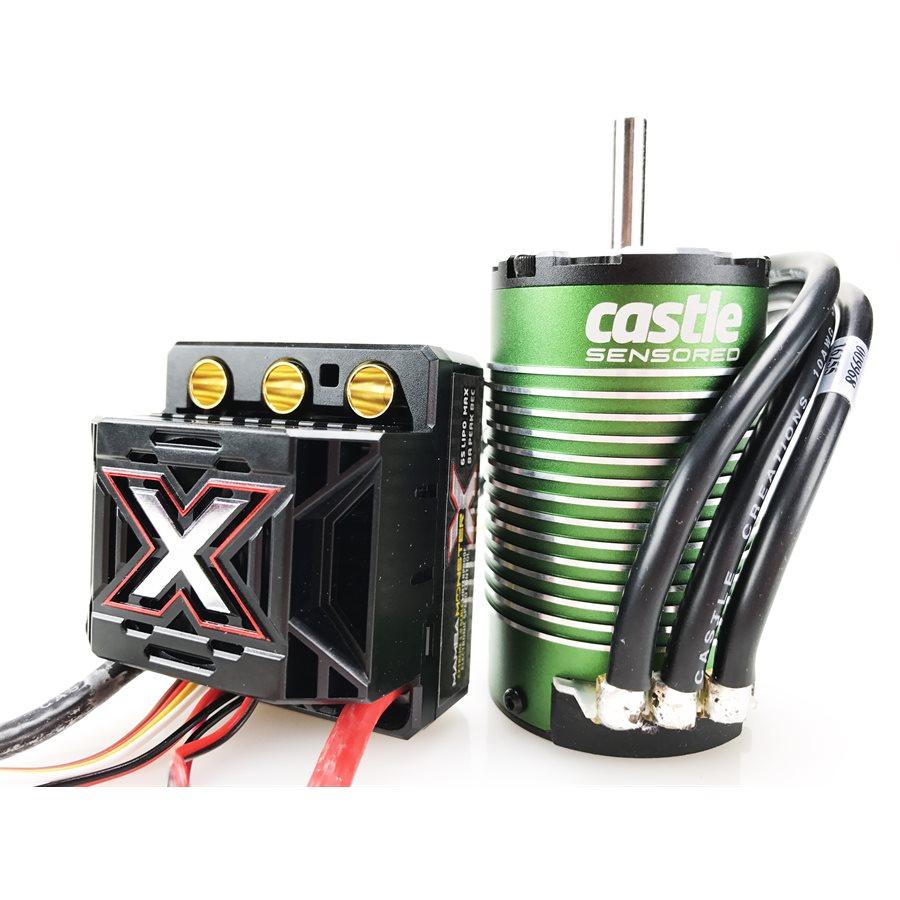 Monster X 1/8 Brushless Combo w/1512 Sensored Motor (2650kV)