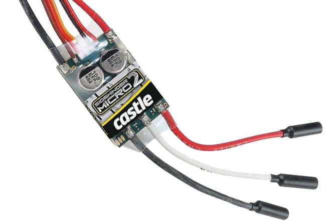 Castle Creations Sidewinder Micro 2 1/18th Scale Brushless ESC CSE010015000