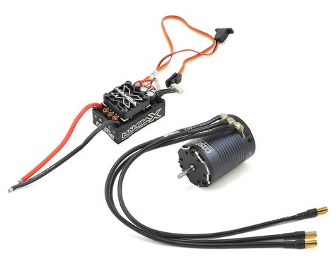 Castle Creations Mamba X Waterproof Sensored Brushless Combo w/1900kV Slate CSE010-0155-08