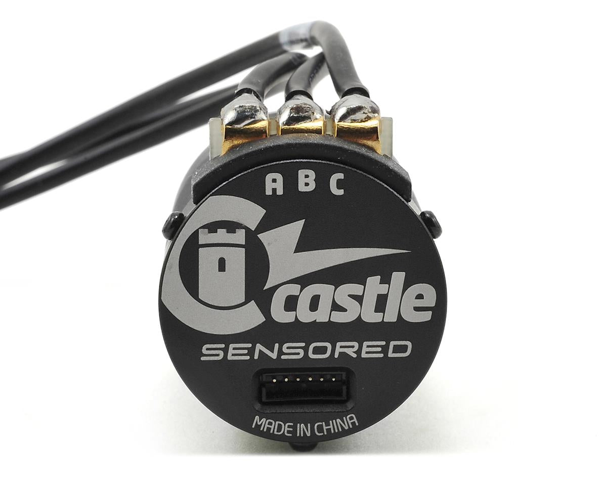 Castle Creations Mamba X Waterproof Sensored Brushless Combo w/1900kV Slate CSE010-0155-08