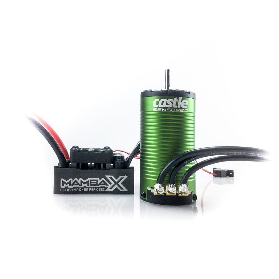 Mamba X SCT 1/10 Brushless Combo w/1415 Sensored Motor (2400kV)