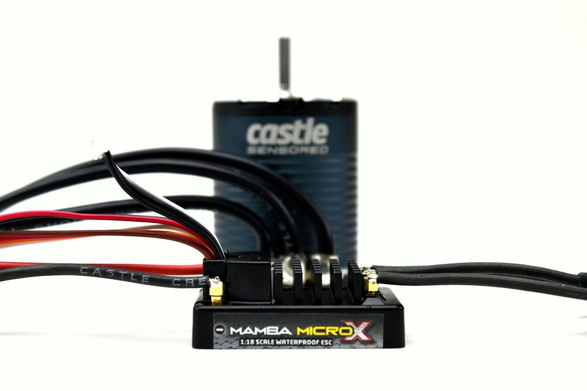 Mamba Micro X 12.6V ESC w/1406 -1900KV Sensored Combo