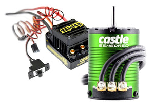 Castle Creations SW4 12.6V 2A BEC WP SL ESC, 1410-3800 5mm Sens Mt CSE010016406