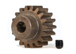 Gear, 18-T Pinion (1.0 Metric Pitch) (Fits 5mm Shaft)/ Set Screw (Compatible With Steel Spur Gears)