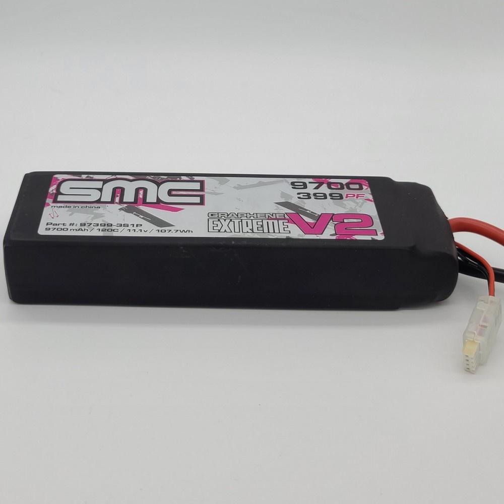 True Spec Extreme Graphene V2 11.1V 9700mAh 120C with G10 plates W/EC5 (97399-3S1P) / STORE