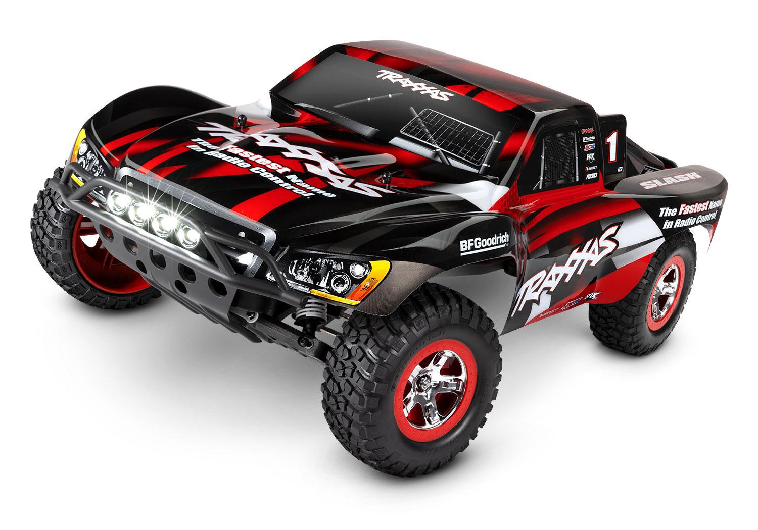 Traxxas Slash 1/10 RTR Short Course Truck (Red) LED Lights 58034-61-RED