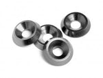 HPI Racing HPI88008 Cone Washer 3X9X2mm (Gunmetal/4pcs) E10