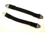 90mm Suspension Travel Limit Straps (2) (Gunmetal)