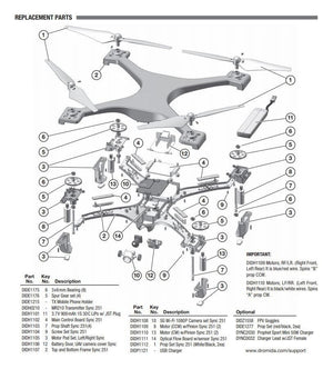 Motor (CW) w/Pinion Sync 251