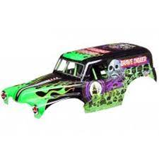 Body Set, Painted, Grave Digger: LMT LOS240013 Losi