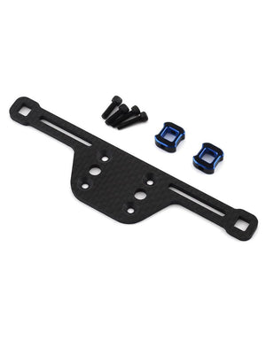 DR10 Carbon Fiber Factory Rear Body Mount Kit (Blue)