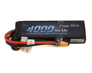11.1V 4000mAh 3S 50C LiPo Battery: XT60