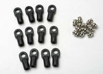 Traxxas Rod Ends, Revo® (Large) With Hollow Balls (12) 5347