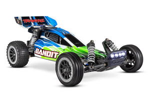 Traxxas Bandit 1/10 RTR 2WD Electric Buggy w/LED Lights (Green) 24054-61-GRN