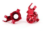 Maxx Aluminum Steering Blocks (Red)