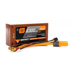 Spektrum 6300mAh 2S 7.6V 100C Smart HV LiPo Short 5mm Tubes SPMX63002S100HT