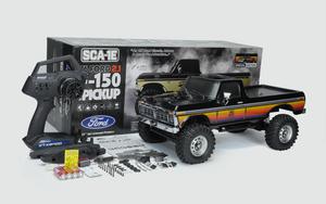 Carisma SCA-1E 1/10 Scale 70s Ford F-150 2.1 Spec 4WD RTR Scale Truck (Black) CIS86368