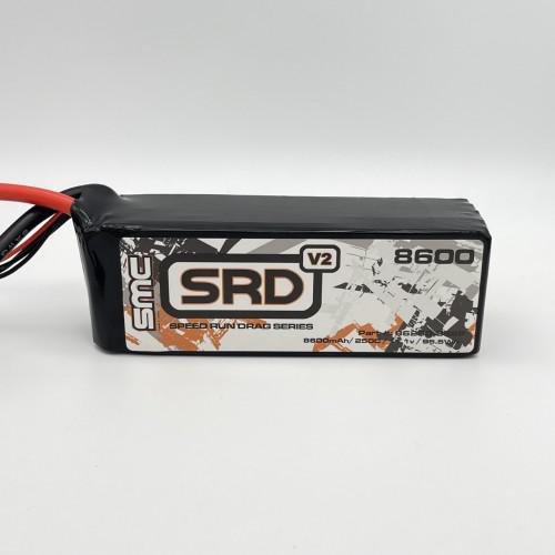 SMC SRD-V2 3S 11.1V-8600mAh-250C Speedrun pack EC5 86250-3S2P
