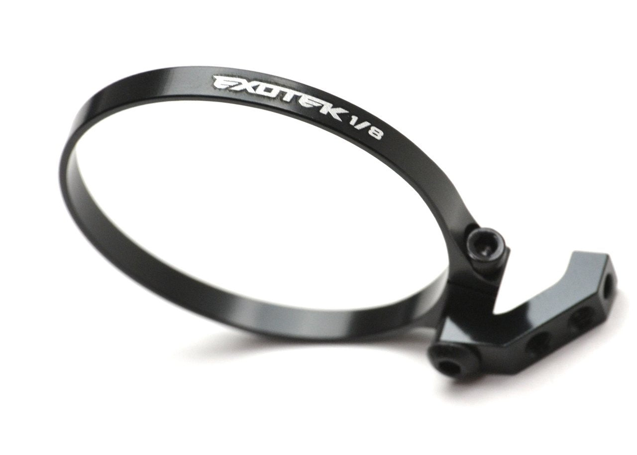 Exotek Racing EXO1756BLK 1/8 EXO Fan Mount-Clamp on Set