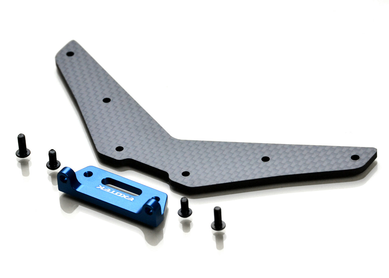 Exotek Carbon Fiber Rear Body Mount, +28mm EXO1981