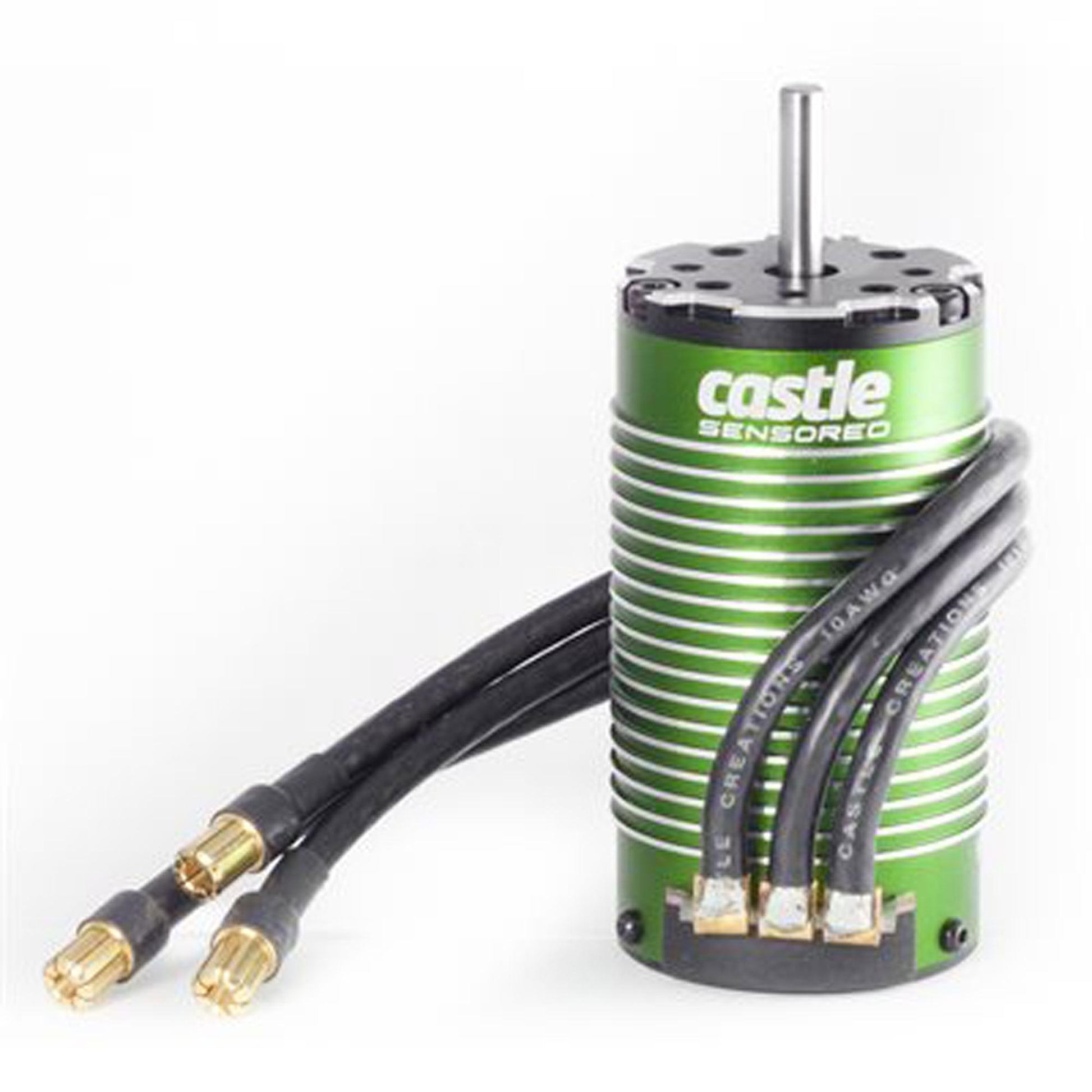 4-Pole Sensored Brushless Motor, 1512-2650Kv: 4mm Bullet