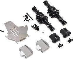 Traxxas TRX-4 Full Metal Front & Rear Axle Housing Set