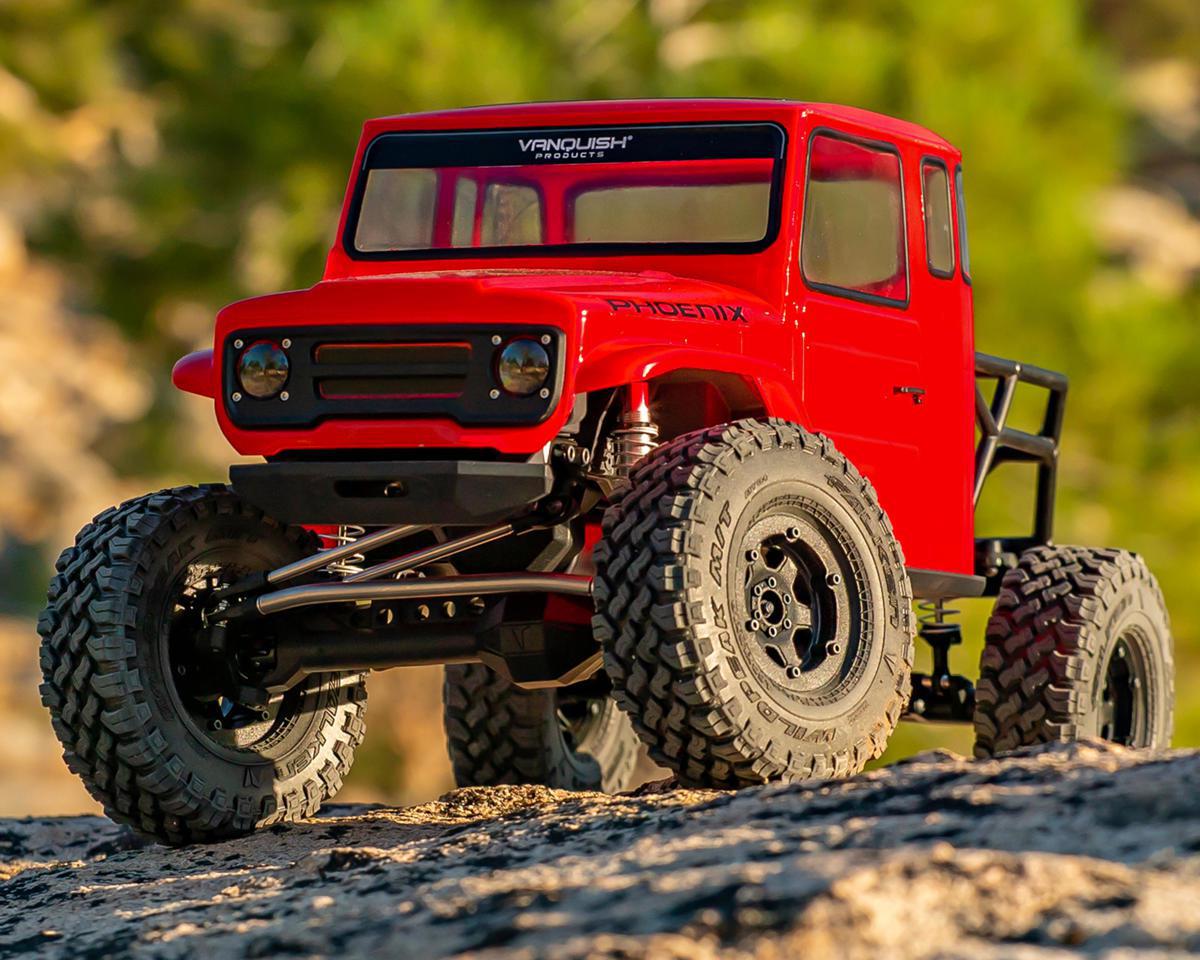 Vanquish Products VS4-10 Phoenix Straight Axle RTR Rock Crawler (Red) VPS09011A