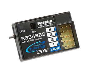 Futaba R334SBS TFHSS SR S.Bus2 HV 4-Channel 2.4GHz Receiver FUT01102246-3