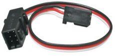 Futaba FUTAEC-16 Heavy Duty Dual Servo Extension, Y-Harness Cord 6" J