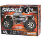 HPI Savage X 4.6 Big Block RTR 1/8 Scale 4x4 Nitro Monster Truck HPI109083