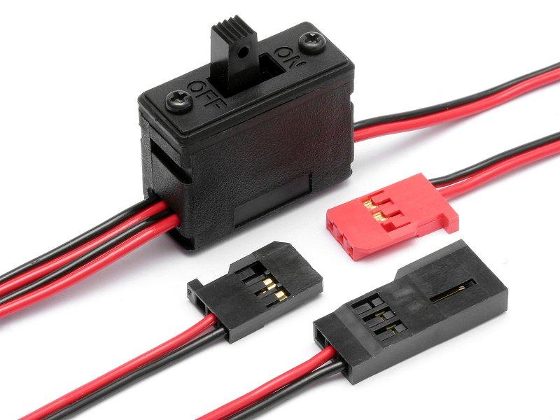 HPI Racing HPI80579 Receiver Switch Battery Charger Connector