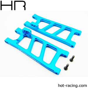 Blue Aluminum Rear Arm Set ECX