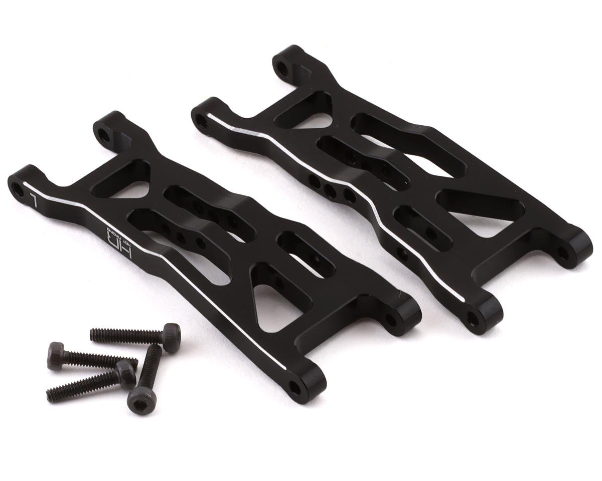 Mini-T 2.0/Mini-B Aluminum Front Arm Set (Black) (2)