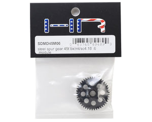 Hot Racing Dromida Mod 0.6 Steel Spur Gear (45T) HRASDMD45M06