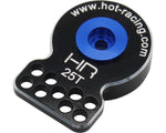 Hot Racing 25T DD HD Aluminum Servo Saver HRASHS88H25