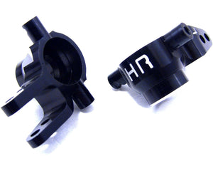 Black Aluminum Front Knuckles (Pair), for Slash 4x4