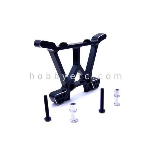 Black Aluminum Rear Shock Tower for the Slash 4x4, Stampede