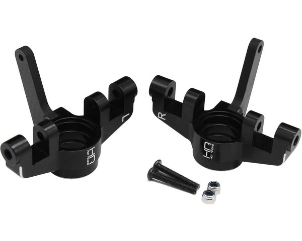 Arrma 4S BLX Aluminum Front Steering Blocks (Black) (2)