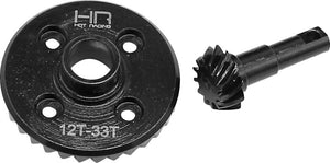 Steel Helical Differential Ring/Pinion Overdrive, 12 Tooth & 33 Tooth