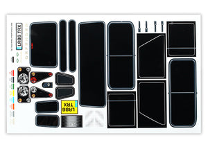 Traxxas TRX-4 Land Rover Defender Decals 8012