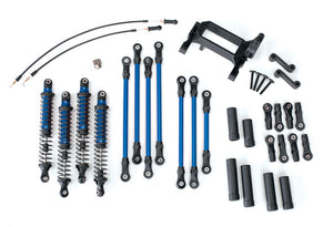 Traxxas TRX-4 Complete Long Arm Lift Kit (Blue) 8140X