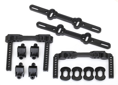 Traxxas 4-Tec 2.0 Front & Rear Body Mount Posts & Slider Set 8316