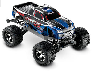 Traxxas Stampede 4X4 VXL Brushless 1/10 4WD RTR Monster Truck (Red) w/TSM & TQi Radio 67086-4BLUE