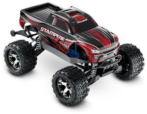 Traxxas Stampede 4X4 VXL Brushless 1/10 4WD RTR Monster Truck (Red) w/TSM & TQi Radio 67086-4RED