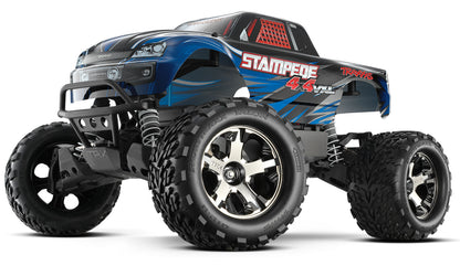 Traxxas Stampede 4X4 VXL Brushless 1/10 4WD RTR Monster Truck (Red) w/TSM & TQi Radio 67086-4BLUE