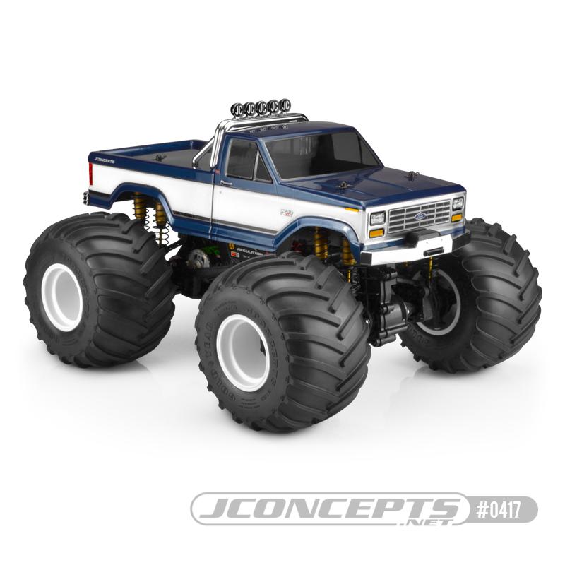 JConcepts 1984 Ford F-250 Scale Body (Clear) (10.75") JCO0417