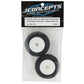 JConcepts Mini-B/Mini-T 2.0 Scorpios Pre-Mounted Rear Tires (White) (2) (Green) JCO3100-1221