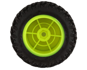 JConcepts  Mini-B/Mini-T 2.0 Scorpios Pre-Mounted Rear Tires (Yellow) (2) (Green) JCO3100-2221
